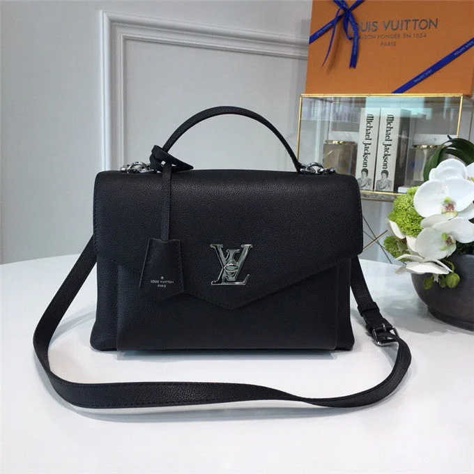 Louis Vuitton LockMe Satchel Bag
