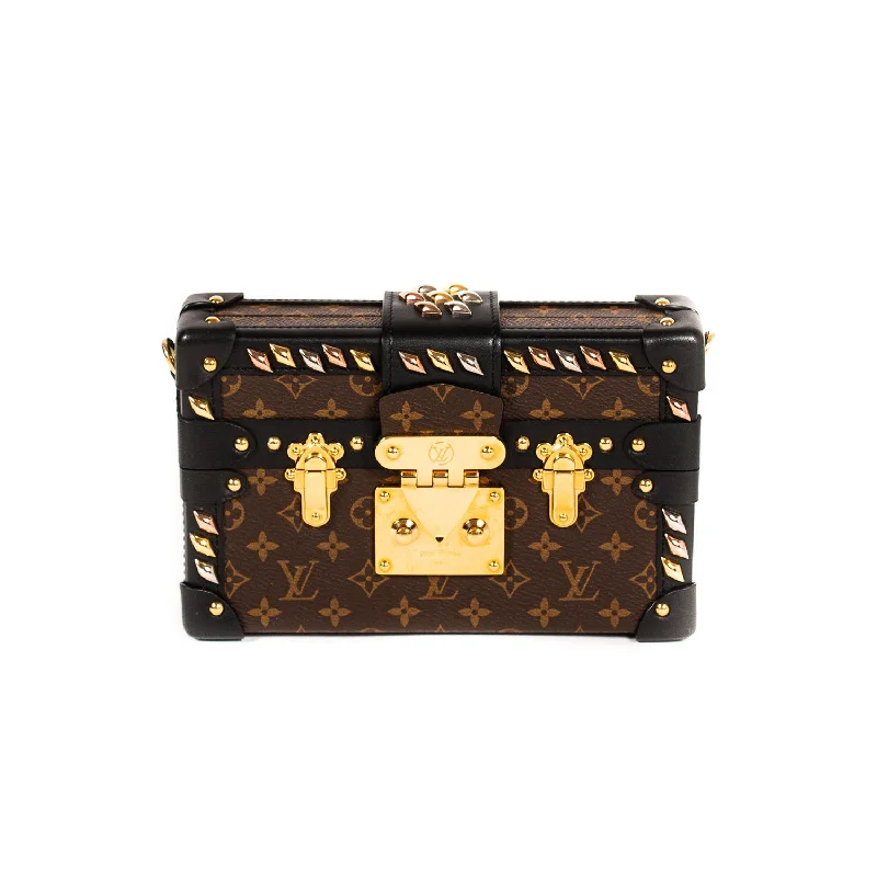 Louis Vuitton Monogram Studded Petite Malle