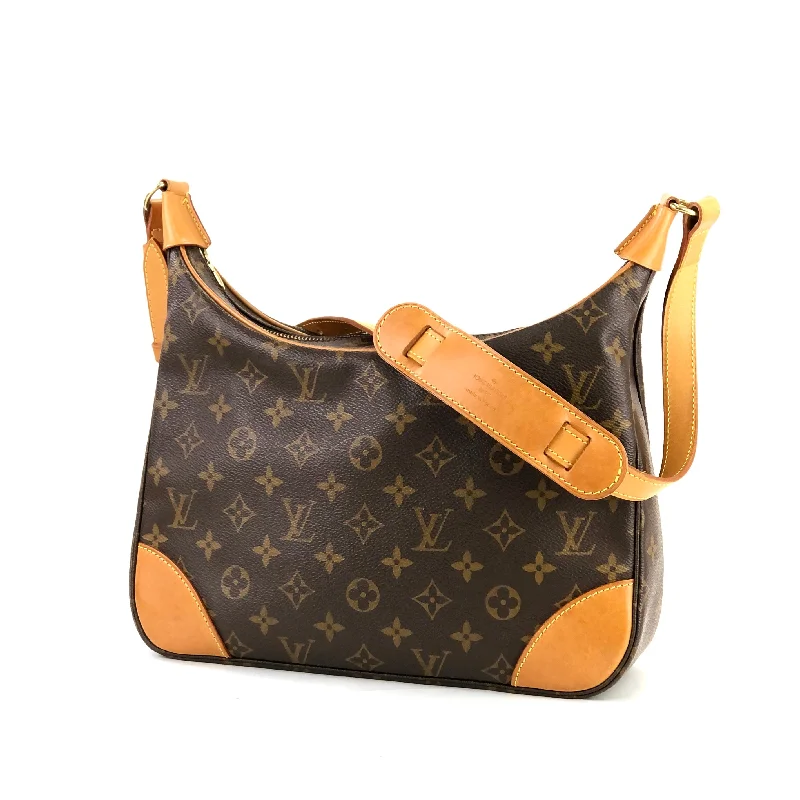 LOUIS VUITTON Monogram M51265 Boulogne Shoulder Bag Brown Vintage Old tca44r