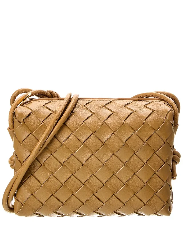 Bottega Veneta Loop Mini Intrecciato Leather Camera Bag