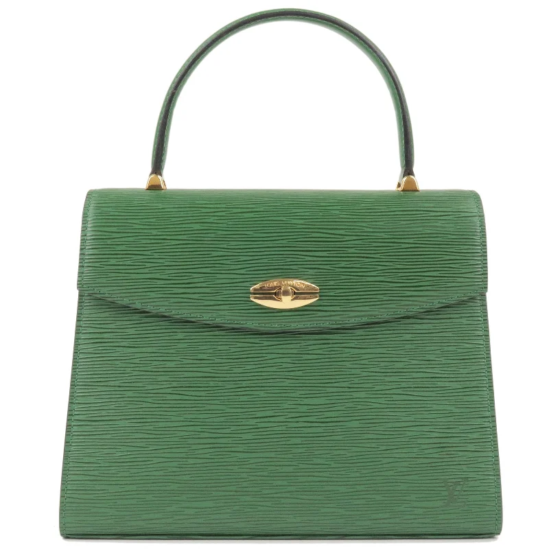 Louis Vuitton Epi Malesherbes Tote Hand Bag M52374 Green
